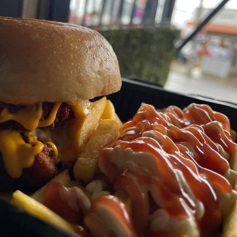 Polloburger Doble
